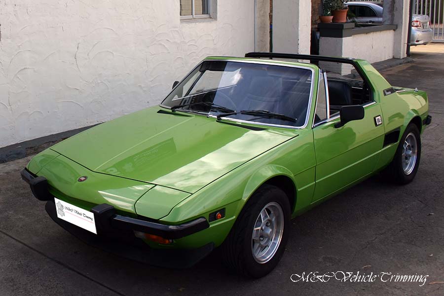 Fiat X1/9 disegno Bertone 1978